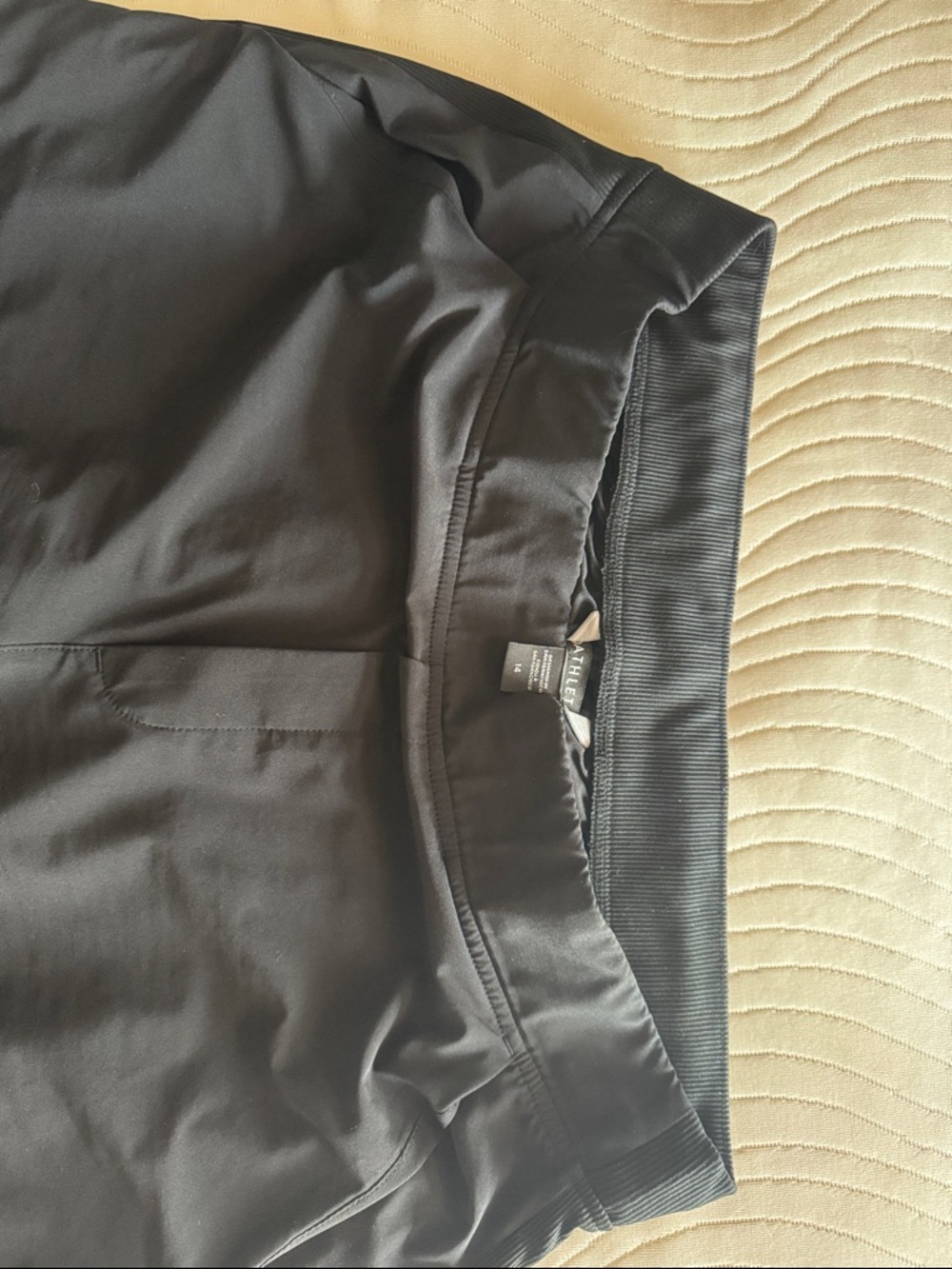 Athleta Black Cropped Ankle Pants